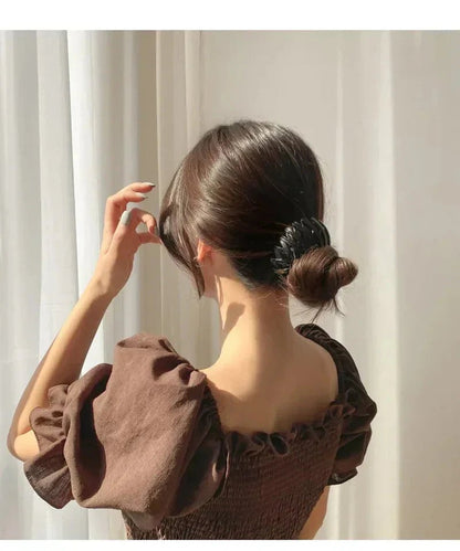 Bird Nest Shaped Ponytail Hair Clip – Magic Lazy Braider Hairpin for Women - Guineman
